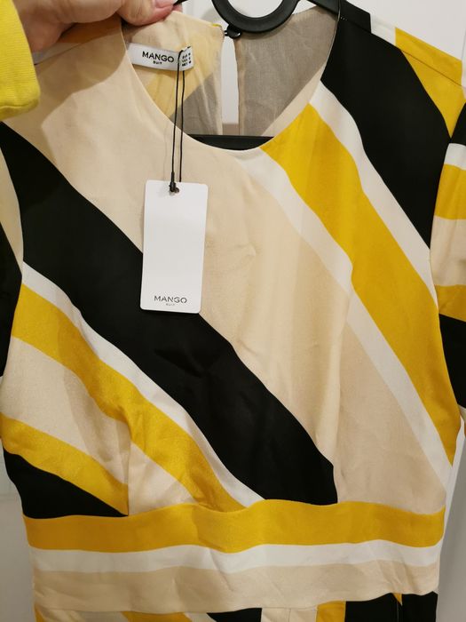 Elegancka sukienka mango wesele komunia M 38