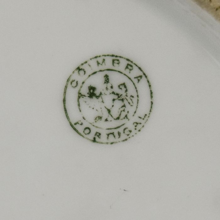 Prato Arte Decô da Sociedade de Porcelanas de Coimbra