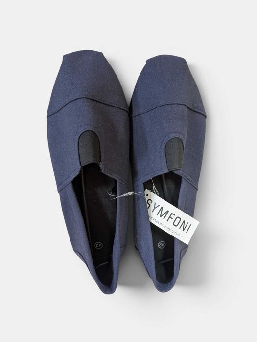 Symfoni slip-on tenisówki granatowe tekstylne rozm. 42