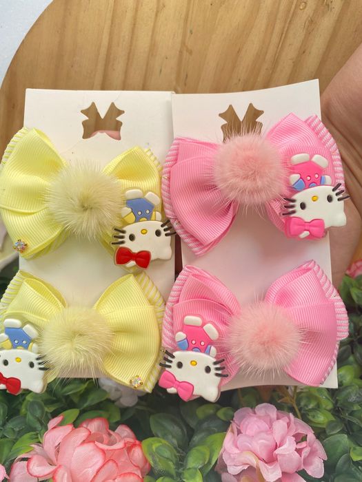 Fita de cabelo. Presilha de cabelo/ Laços de cabelo infantil menina
