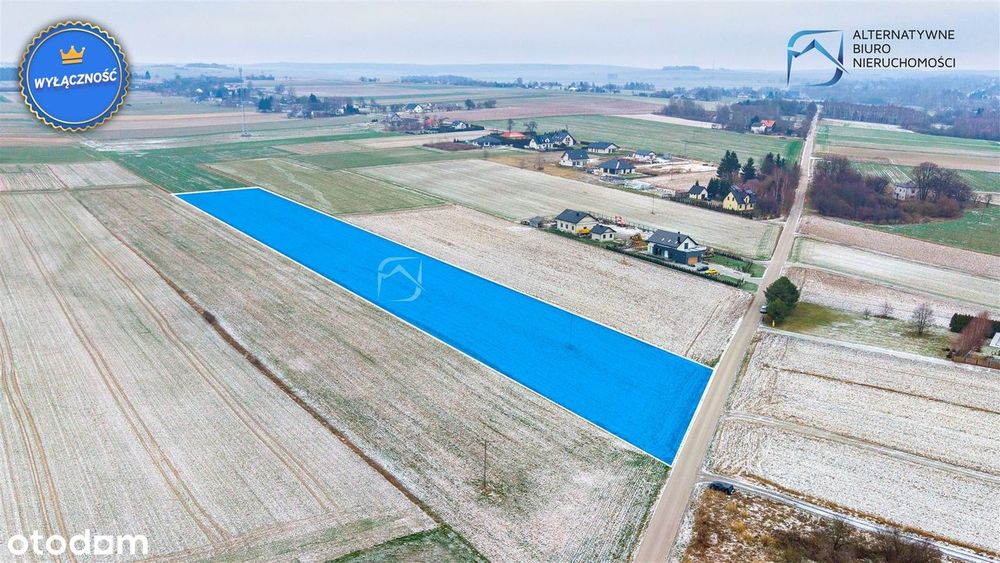 Duża działka budowlano-rolna 20 min od Lublina