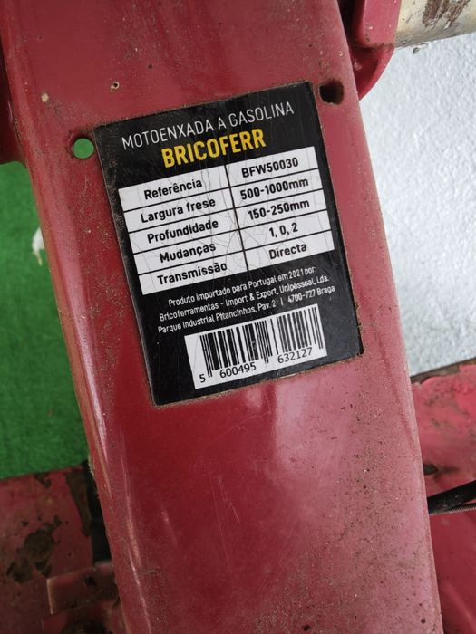 Motoenxada  com transmição direta 7CV