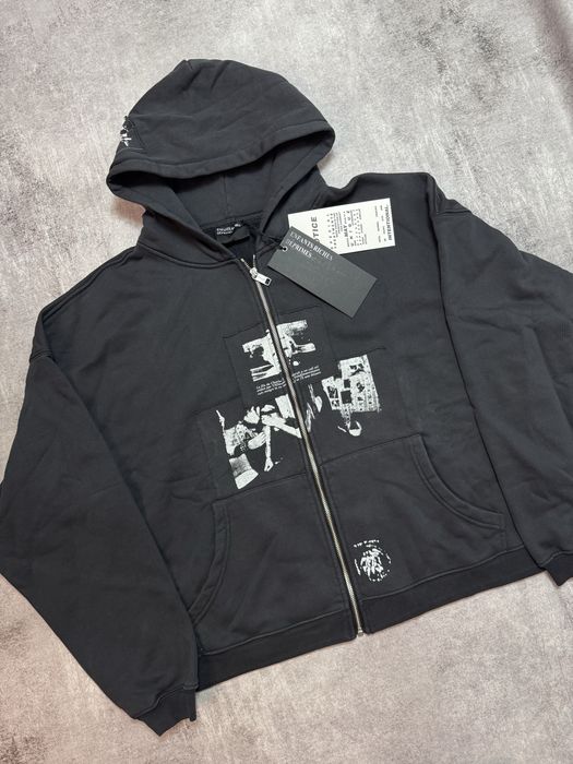Зіп худі ERD Enfants Riches Deprimes A Junkie  S M L XL vetements rick