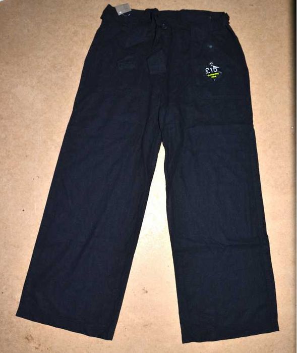 62^ M&S spodnie damskie z lnem 38/40 nowe