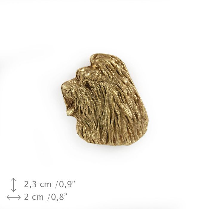 Owczarek staroangielski Bobtail pin pozłocony Art-Dog