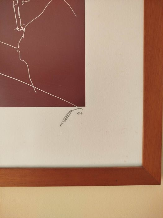 Serigrafia Original Álvaro Siza Vieira (1996) – Prova de Artista (P.A.)