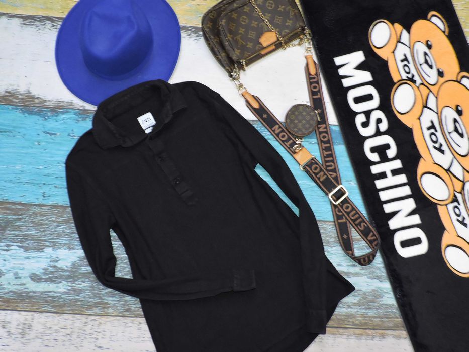 Zara Męska polówka slim fit  M