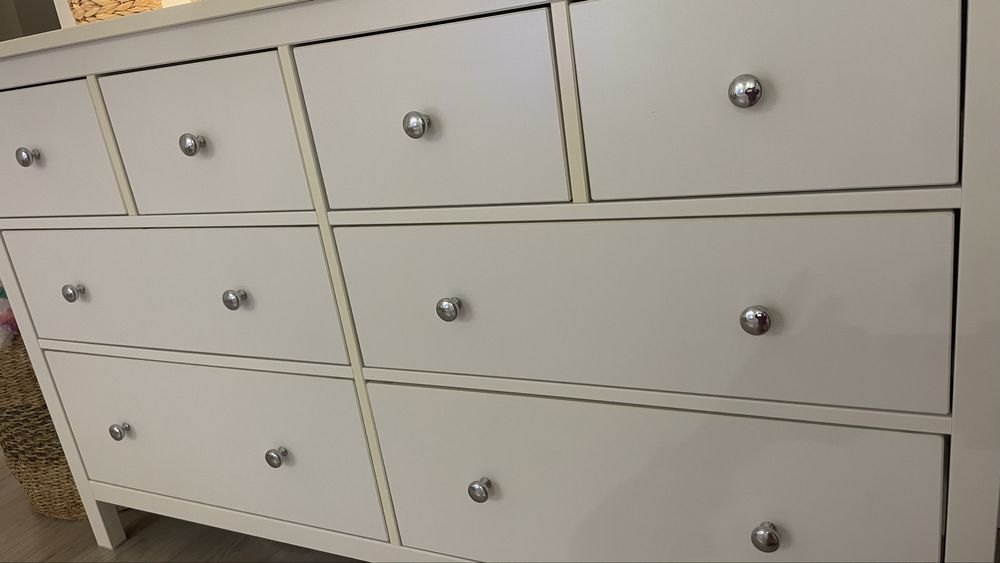 Srebrne Gałki uchwyty 12 sztuk