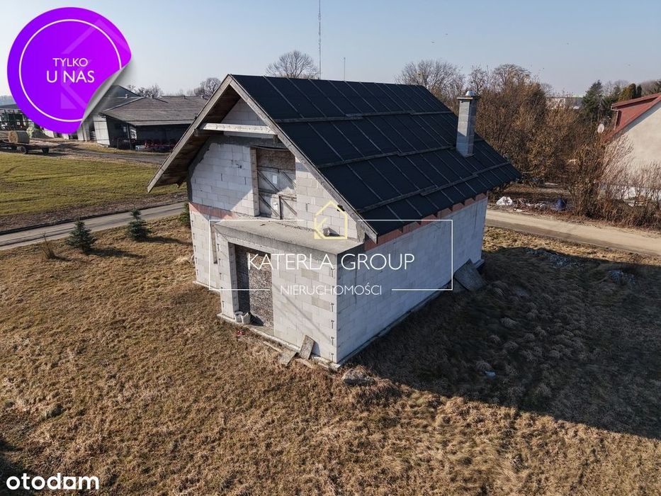 Dom Wolnostojący z Poddaszem 105m2 gm. Dobrcz