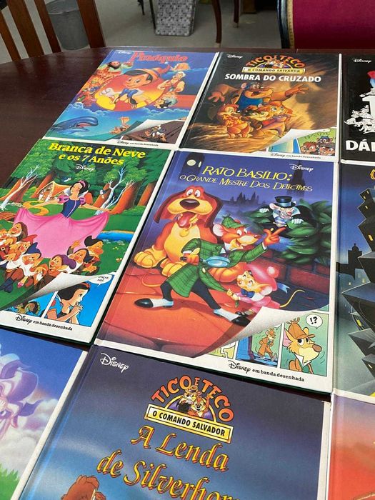 disney em banda desenhada, preço por livro, portes grátis