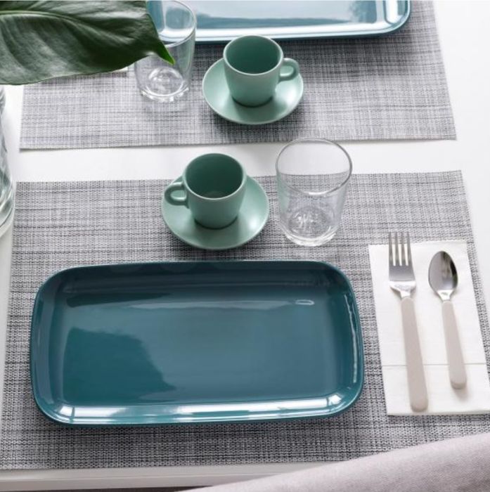 Комплект 4 тарілки Fargklar IKEA 30х18 см