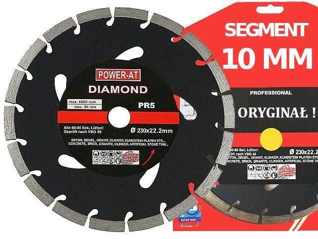 Tarcza tarcze diamentowa PR5 do cięcia betonu kostki cegły segmentowa 230