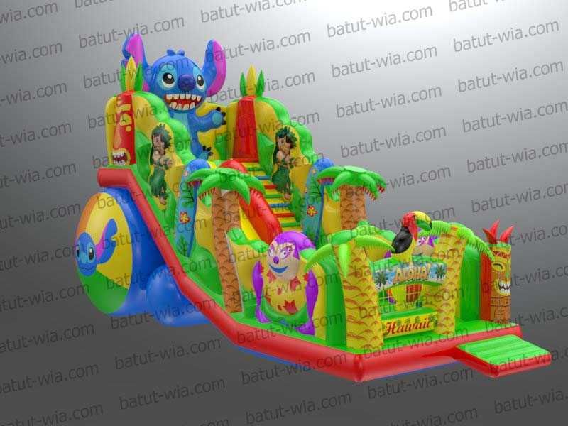 Надувна гірка Алоха 4м