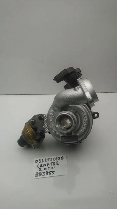 TURBOSPRĘŻARKA 2.0 TDI 122KM 136KM 140KM 142KM CNFA CNFB CKTB CKTC CSLA CSLB CSLC CDBA VW CRAFTER