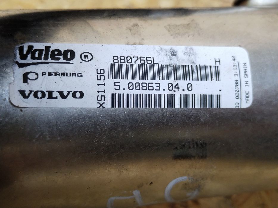 Volvo XC70 II 2007-2016 2.4 D V70 Радиатор выхлопных газов EGR 880766L
