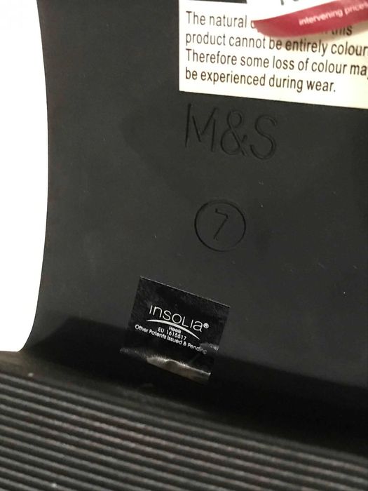 Полу сапоги Marks & Spencer натур. кожа ботинки ст.26/26,5см