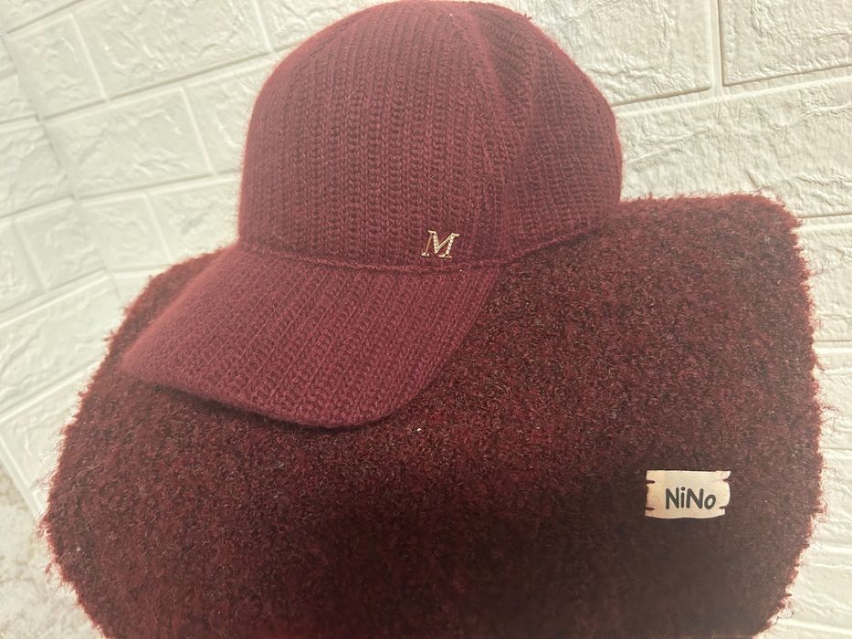 Шикарний шарф та кепка від Nino
