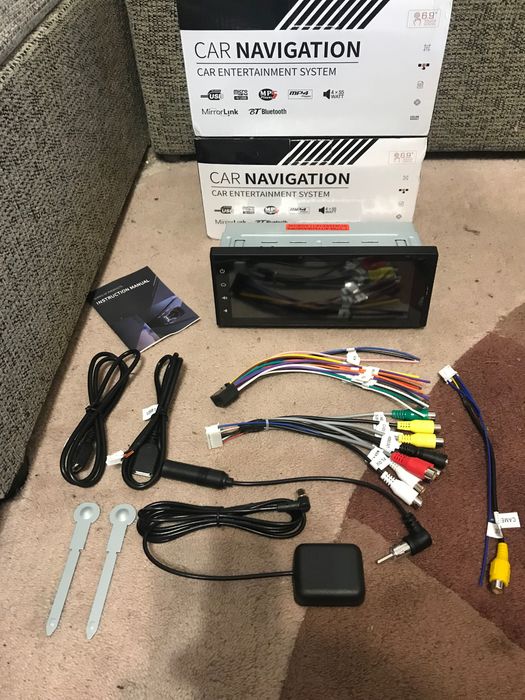 Новинка! 1 дін Android 7 дюймів IPS 1/32gb Автомагнітола GPS USB Wifi