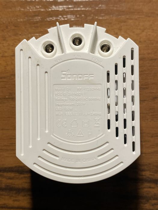 WiFi діммер Sonoff D1