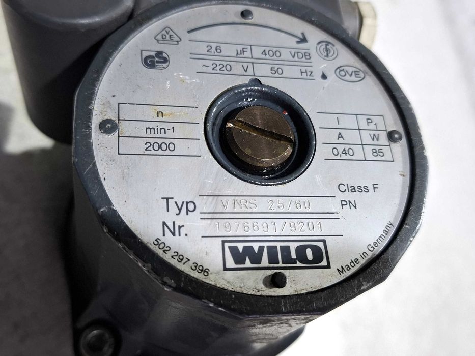 Pompa obiegowa Wilo RS 25/60 180