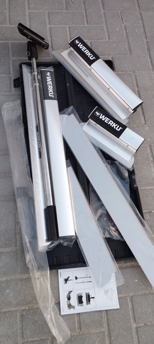 Espátulas de inox emassar l 8 pcs WERKU