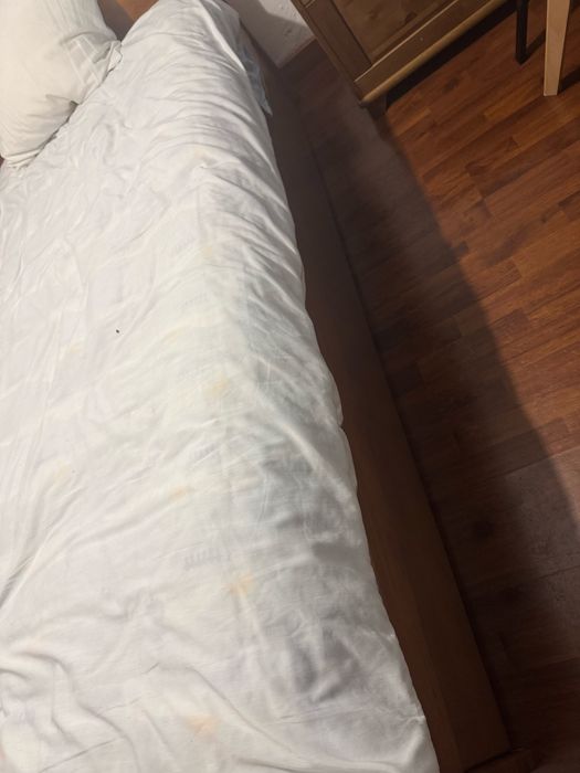 Mobilia de quarto de madeira maciça