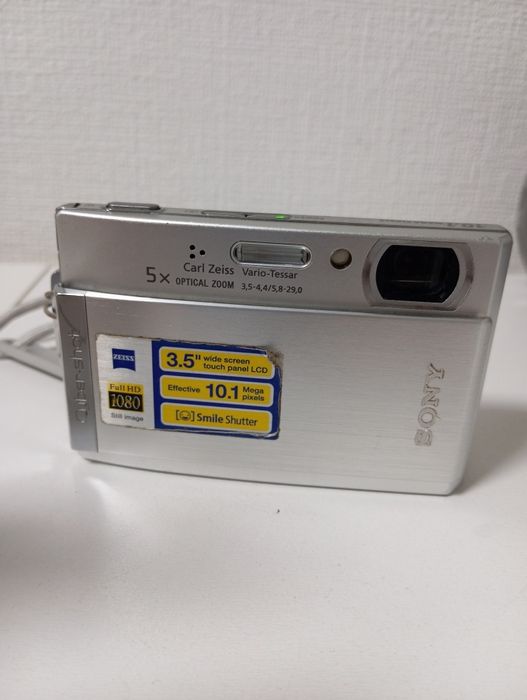 Фотоапарат Sony   DSC T3000 срібний  10.1 МП