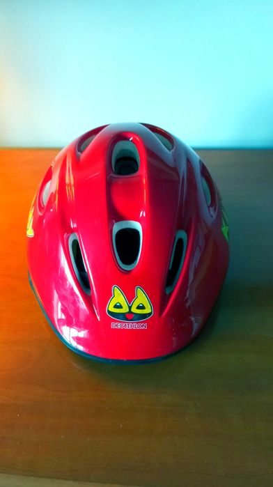 Capacete Bicicleta Kiddy Decathlon - Tamanho 52-56cm - Usado