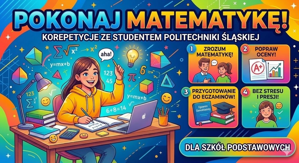 KOREPETYCJE MATEMATYKA dla szkół podstawowych