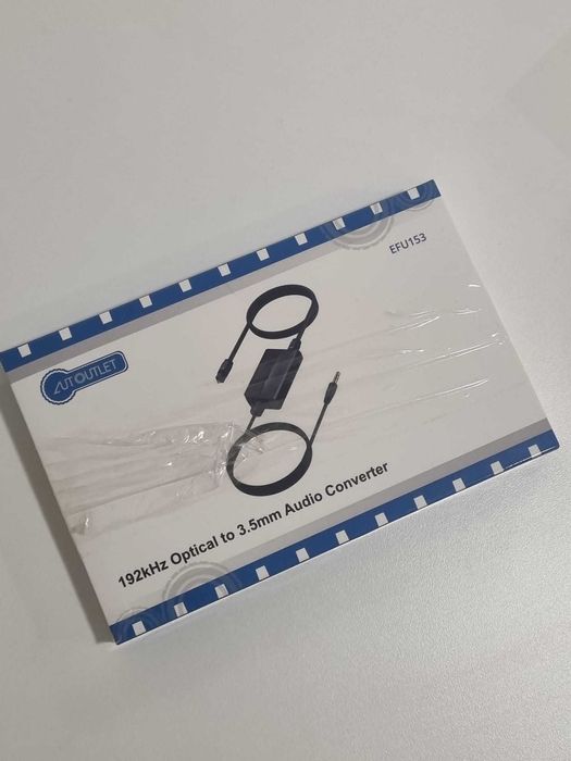 Conversor de áudio óptico de 192kHz para 3,5mm