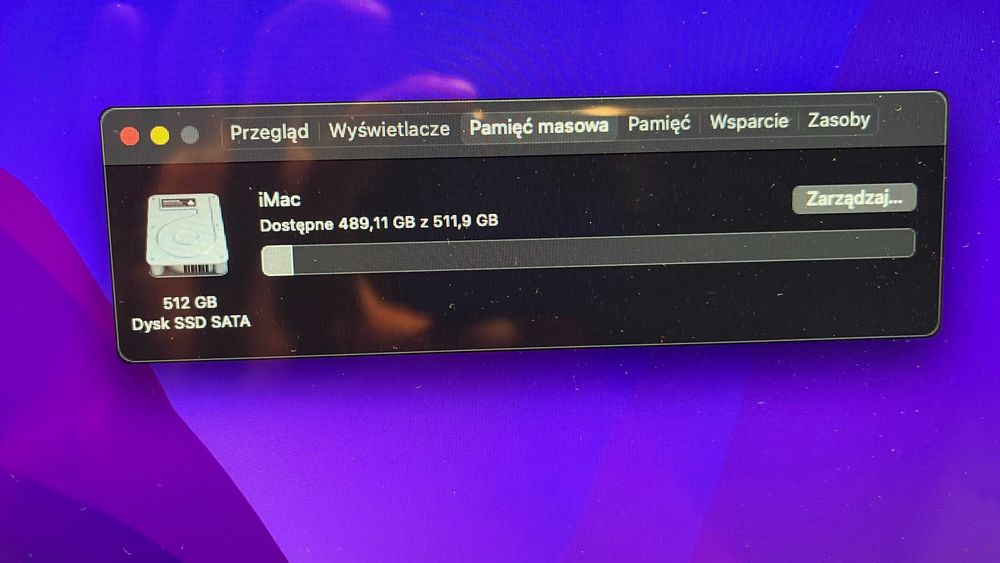 Imac 27' Mid2010 10gb ram 500gb SSD Monterey