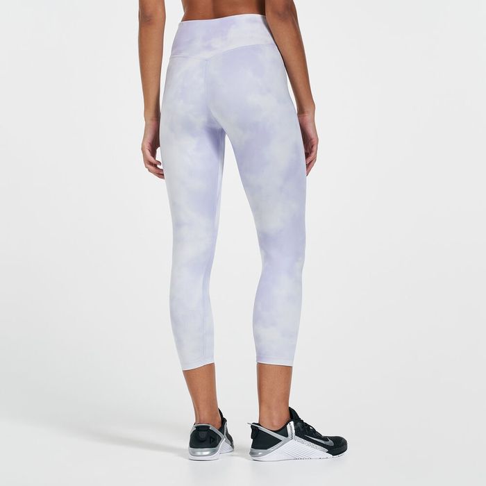Лосини вкорочені Nike dri fit one icon clash tie dye Ss