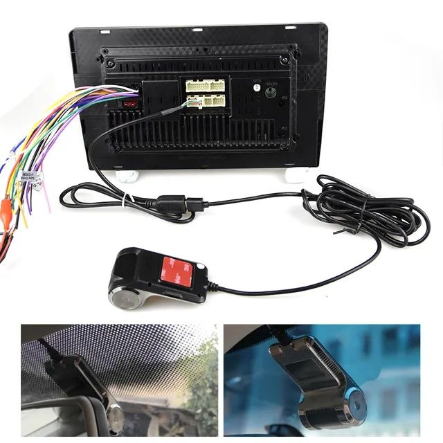 Câmara automóvel/Dash Cam ADAS 1080P versão USB para Android NOVO