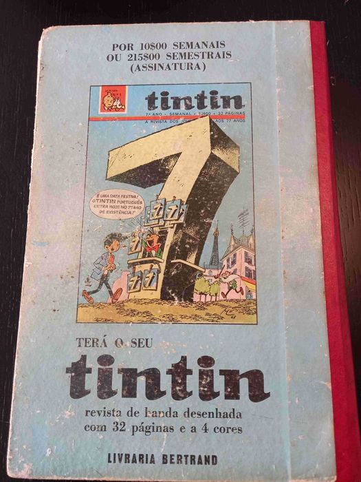 Tintin - Revistas em volumes encadernados - 12 - Ano 6 - 2º vol.