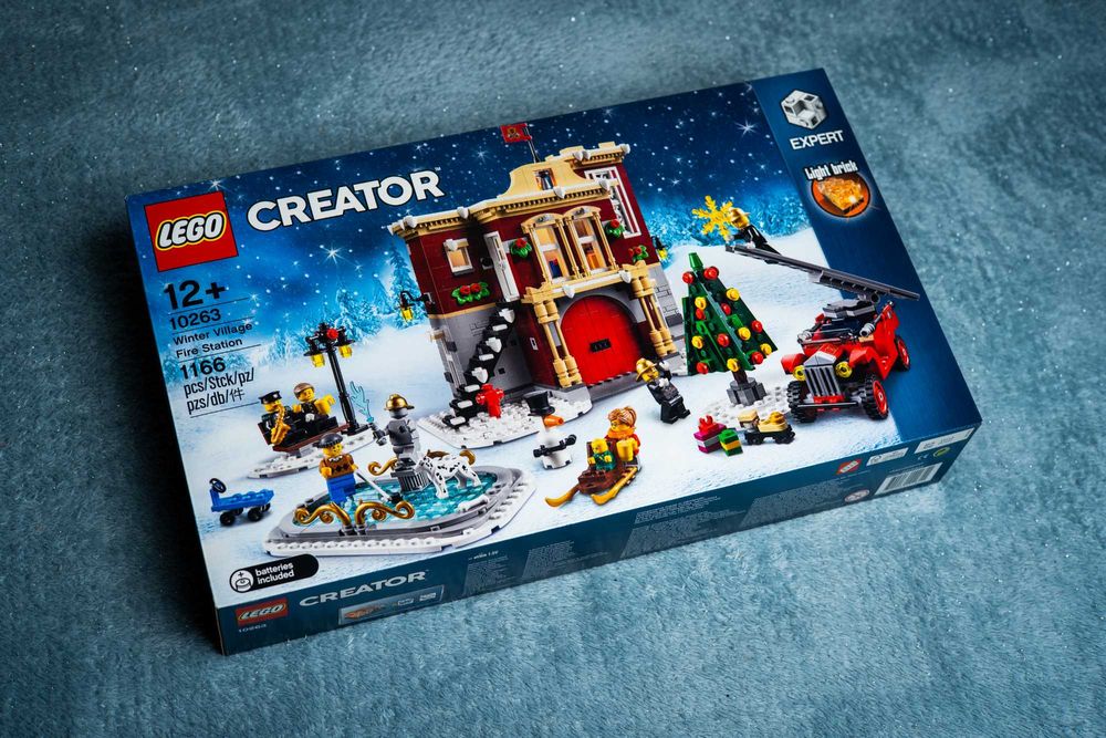LEGO 10263 Creator Expert - Remiza strażacka w zimowej wiosce (NOWY)