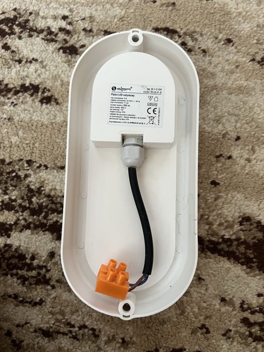 Lampa sufitowa, plafon biały