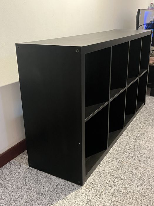 Estante IKEA KALLAX cor Preto-castanho