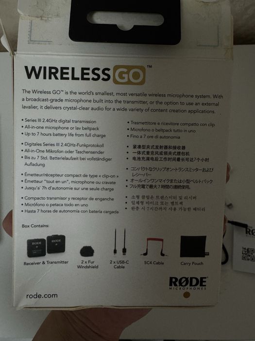 Rode Wireless Go