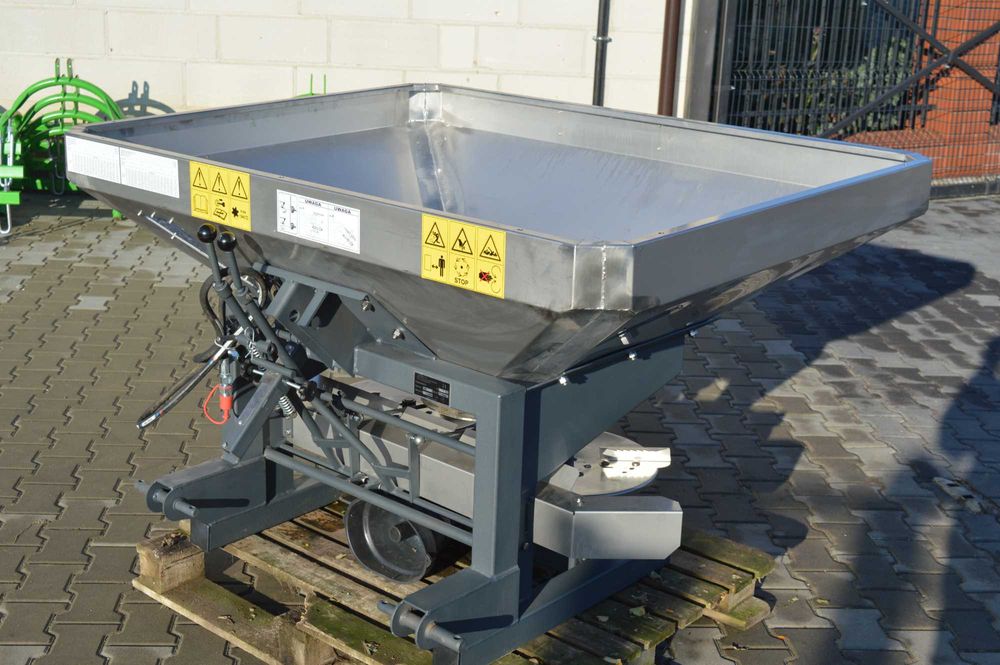 Rozsiewacz nawozu 600 kg nierdzewny LANGREN NOWY HYDRAULIKA brutto