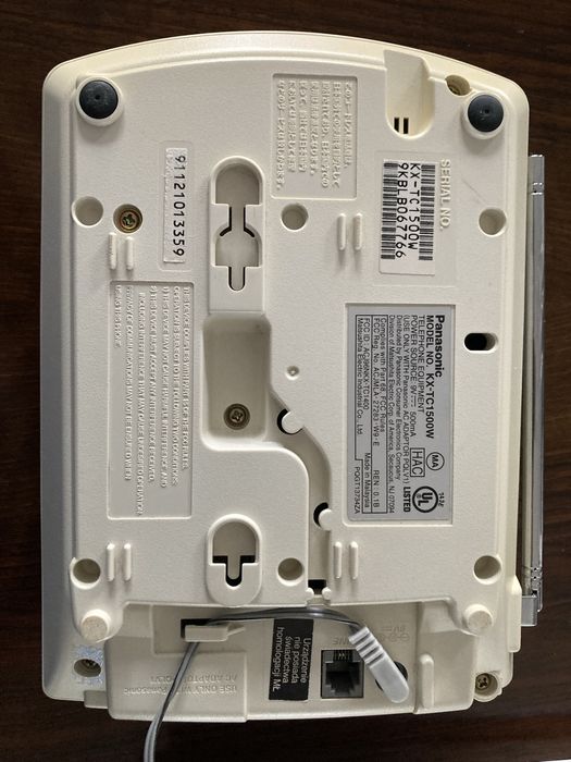 Telefon stacjonarny bezprzewodowy Panasonic KX-TC-1500W