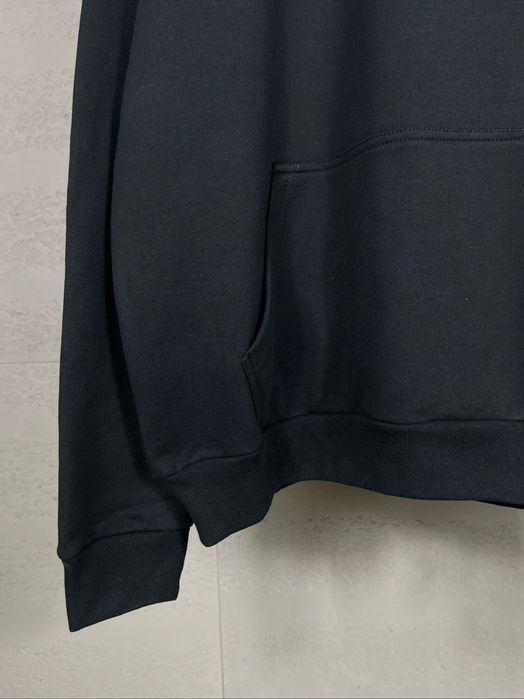 Худи BALENCIAGA черное оверсайз унисекс мужское оригинал с капюшоном