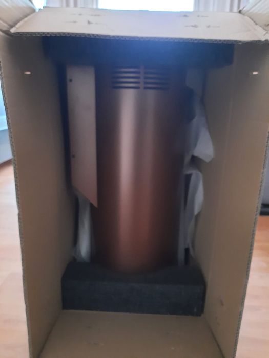 Okap kominowy przyscienny