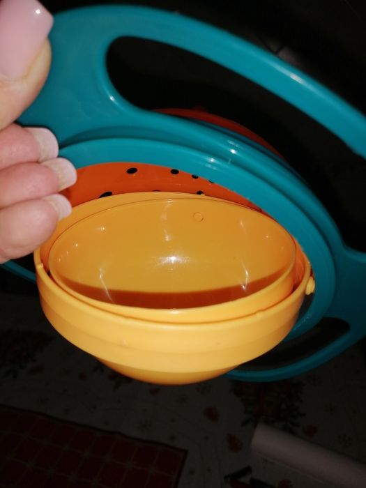 Taça crianças evita cair comida