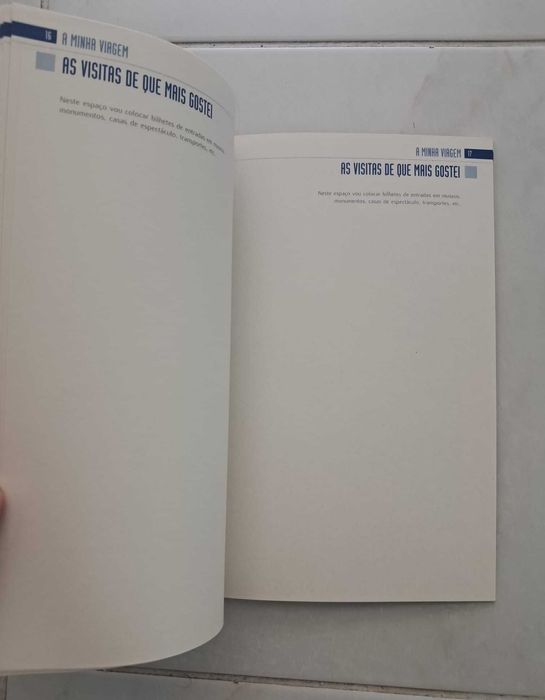 Livro 'A minha Viagem', da Agência de Viagens ABREU