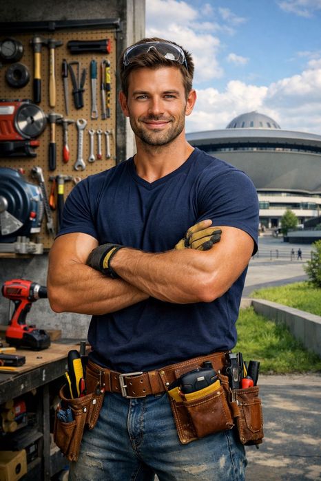 Złota rączka- Mąż do wynajęcia na godziny -montaż , naprawa - Katowice