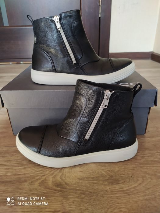 Ecco 34 27 ботинки на дівчинку весняні сапоги черевики взуття ессо