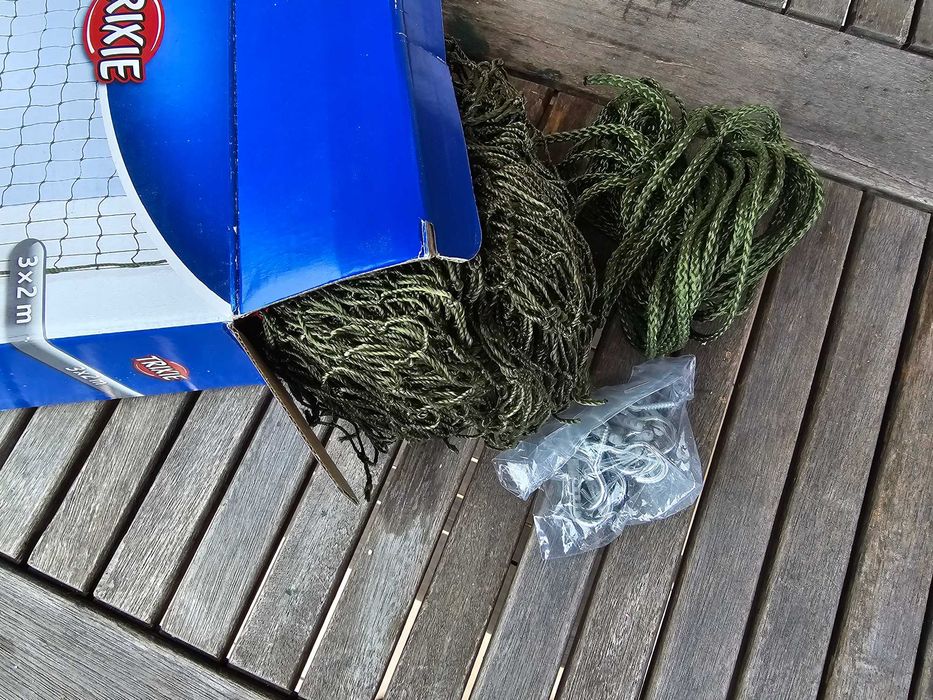 Rede de proteção para gatos