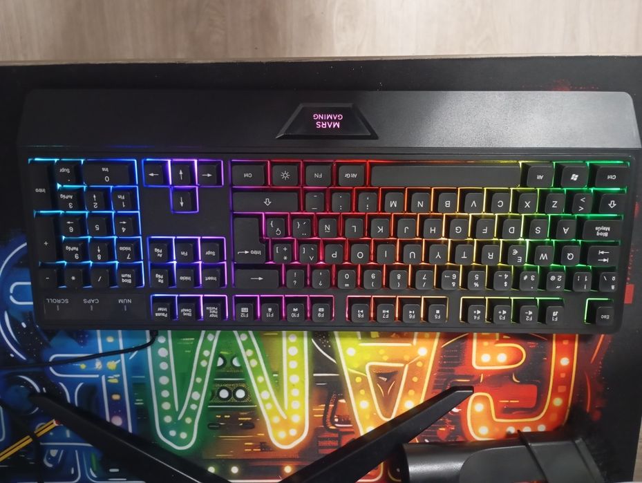 Teclado Gaming Mars Gaming