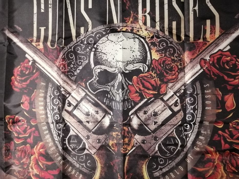 Постер Guns N Roses гурт музичний, плакат музика рок декор