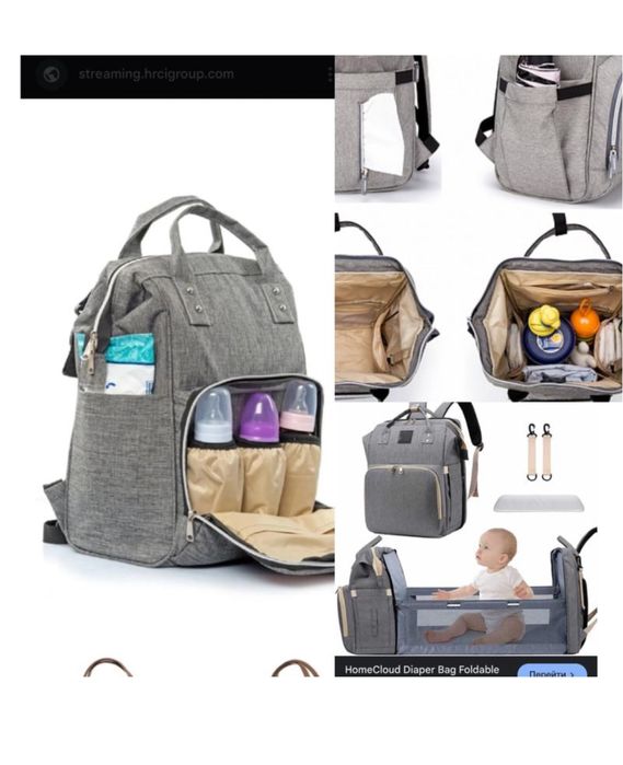 Сумка-рюкзак для мамусь